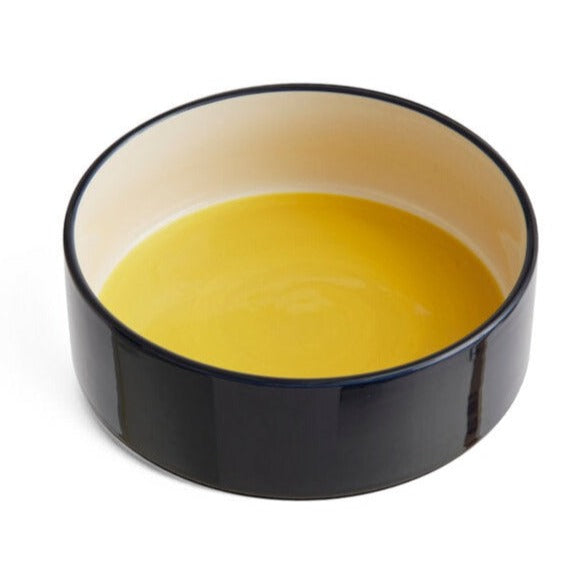 Hundeskål, Large - gul/blå